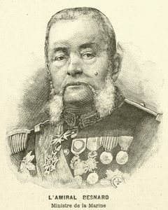 Almirante Besnard, Ministro Naval Francés de French School